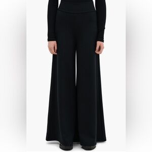 Marcella Georgia High Waist Wide Leg ponte knit pants